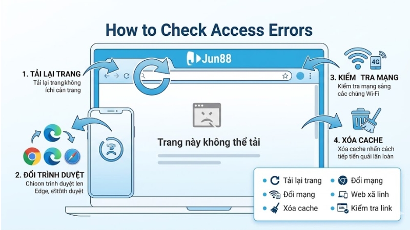 Cách Kiểm Tra Nhanh Lỗi Truy Cập